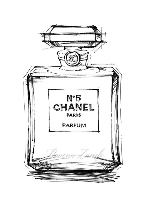 chanel no 5 perfume drawing|chanel 5 perfume cost.